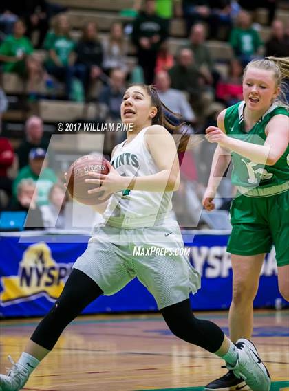 Thumbnail 1 in Seton Catholic Central vs. Irvington (NYSPHSAA Class B Final) photogallery.