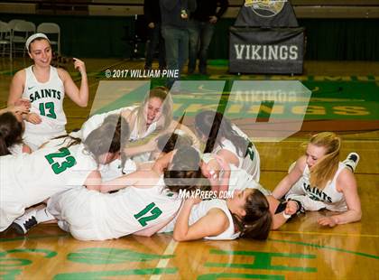Thumbnail 1 in Seton Catholic Central vs. Irvington (NYSPHSAA Class B Final) photogallery.