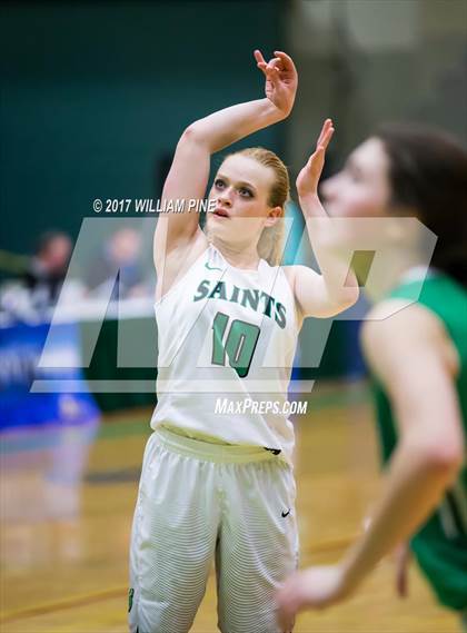 Thumbnail 2 in Seton Catholic Central vs. Irvington (NYSPHSAA Class B Final) photogallery.
