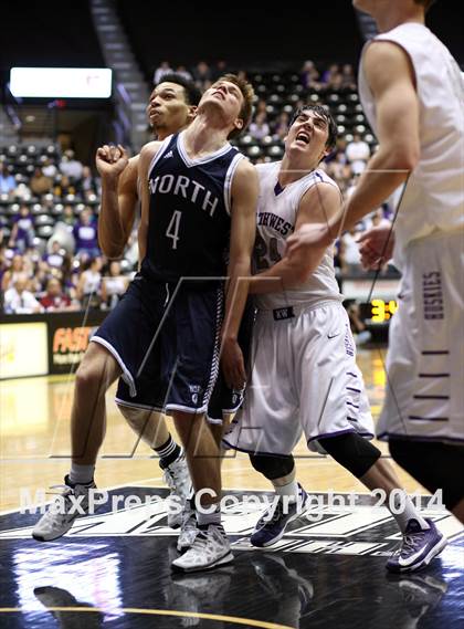 Thumbnail 1 in Blue Valley North vs. Blue Valley Northwest (KSHSAA 6A Final) photogallery.