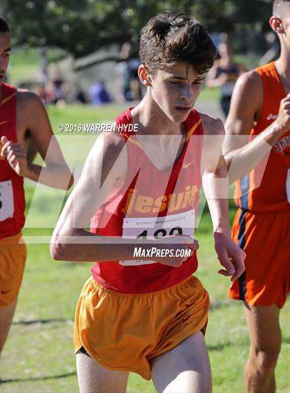Thumbnail 3 in CIF SJS Cross Country Championships (D1 Boys) photogallery.