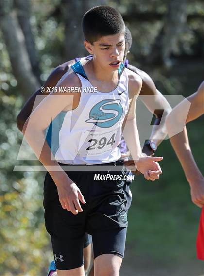 Thumbnail 2 in CIF SJS Cross Country Championships (D1 Boys) photogallery.