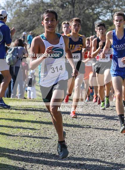 Thumbnail 1 in CIF SJS Cross Country Championships (D1 Boys) photogallery.
