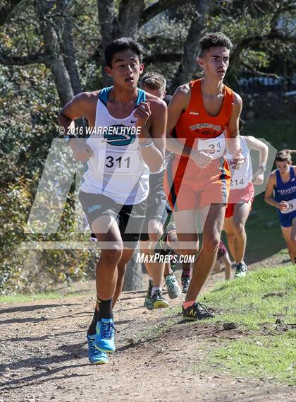 Thumbnail 1 in CIF SJS Cross Country Championships (D1 Boys) photogallery.