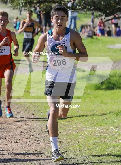 Thumbnail 3 in CIF SJS Cross Country Championships (D1 Boys) photogallery.