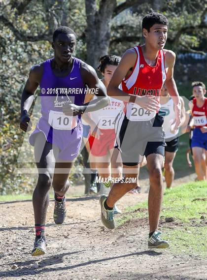 Thumbnail 2 in CIF SJS Cross Country Championships (D1 Boys) photogallery.