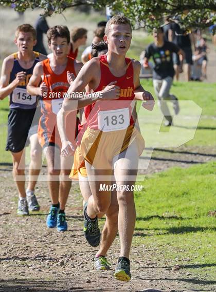 Thumbnail 1 in CIF SJS Cross Country Championships (D1 Boys) photogallery.