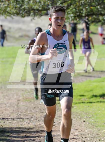 Thumbnail 2 in CIF SJS Cross Country Championships (D1 Boys) photogallery.