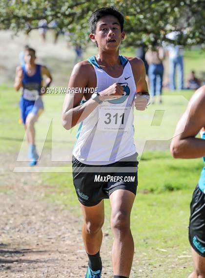 Thumbnail 3 in CIF SJS Cross Country Championships (D1 Boys) photogallery.