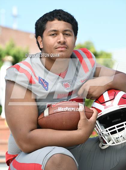 Thumbnail 3 in Mater Dei (Preseason Football Photoshoot) photogallery.