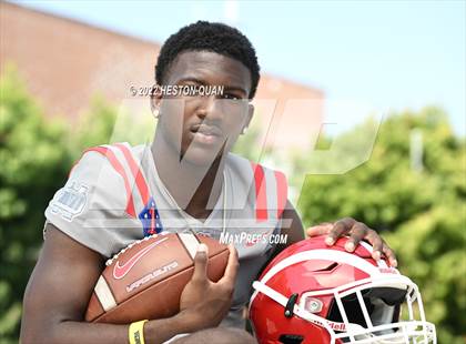 Thumbnail 3 in Mater Dei (Preseason Football Photoshoot) photogallery.