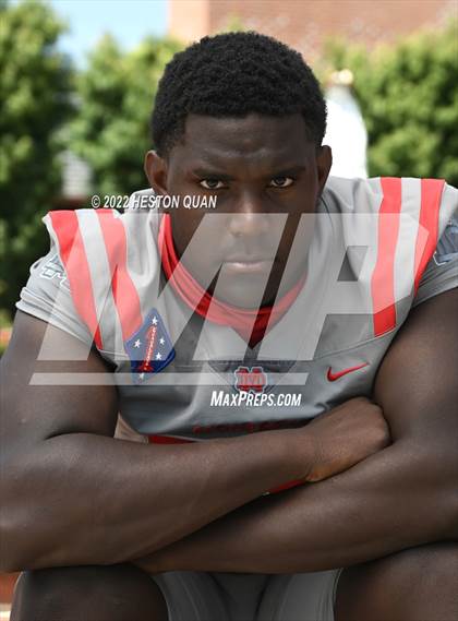 Thumbnail 3 in Mater Dei (Preseason Football Photoshoot) photogallery.
