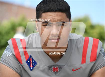 Thumbnail 2 in Mater Dei (Preseason Football Photoshoot) photogallery.