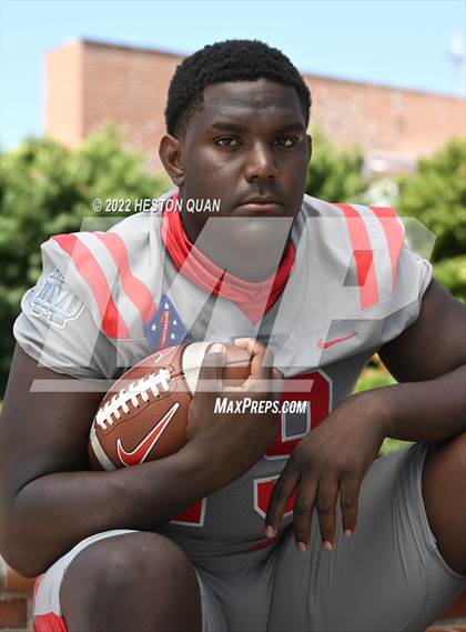 Thumbnail 3 in Mater Dei (Preseason Football Photoshoot) photogallery.