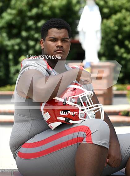 Thumbnail 2 in Mater Dei (Preseason Football Photoshoot) photogallery.