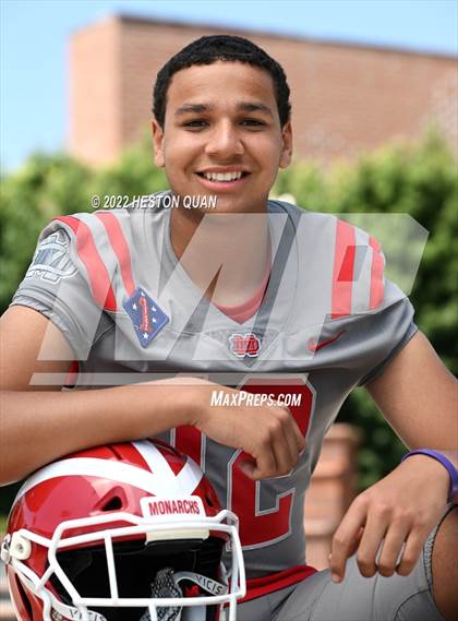 Thumbnail 2 in Mater Dei (Preseason Football Photoshoot) photogallery.