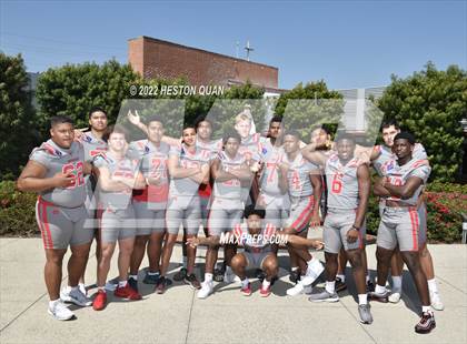 Thumbnail 2 in Mater Dei (Preseason Football Photoshoot) photogallery.