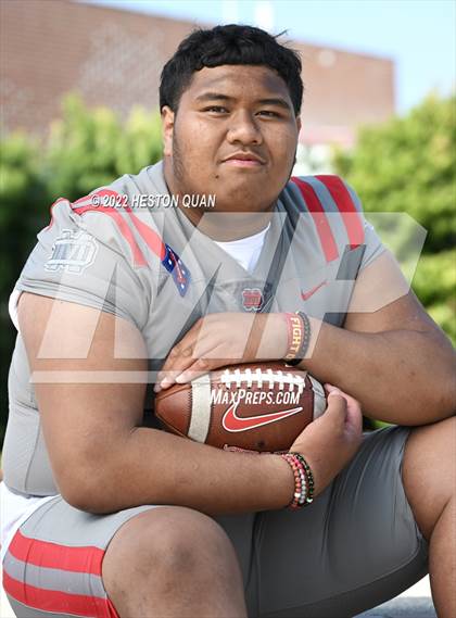 Thumbnail 1 in Mater Dei (Preseason Football Photoshoot) photogallery.