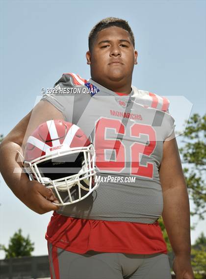 Thumbnail 2 in Mater Dei (Preseason Football Photoshoot) photogallery.