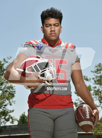 Thumbnail 3 in Mater Dei (Preseason Football Photoshoot) photogallery.