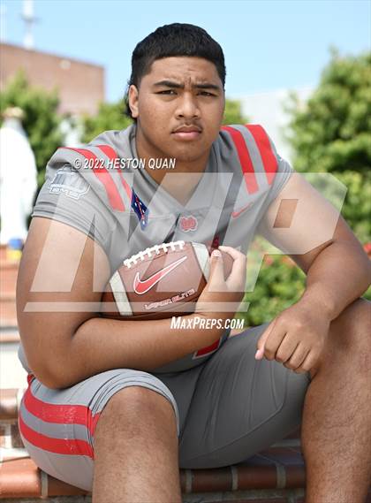 Thumbnail 3 in Mater Dei (Preseason Football Photoshoot) photogallery.
