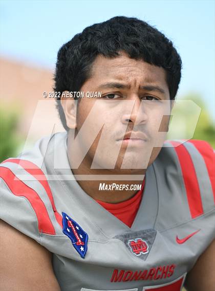 Thumbnail 2 in Mater Dei (Preseason Football Photoshoot) photogallery.
