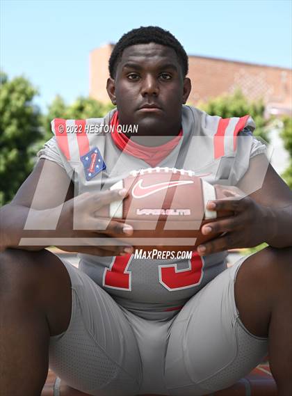 Thumbnail 2 in Mater Dei (Preseason Football Photoshoot) photogallery.
