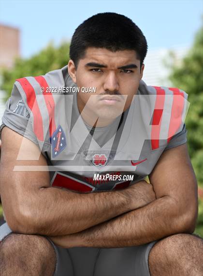 Thumbnail 3 in Mater Dei (Preseason Football Photoshoot) photogallery.
