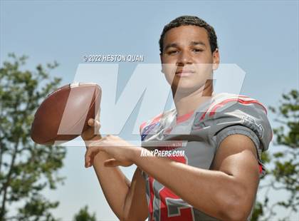 Thumbnail 3 in Mater Dei (Preseason Football Photoshoot) photogallery.