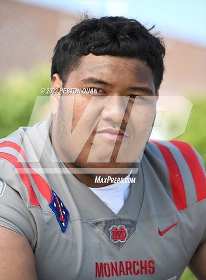 Thumbnail 3 in Mater Dei (Preseason Football Photoshoot) photogallery.