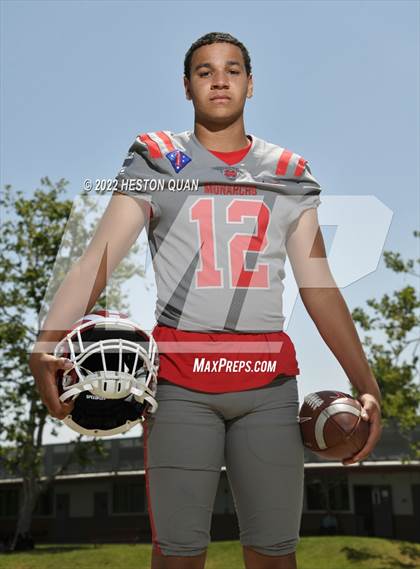 Thumbnail 3 in Mater Dei (Preseason Football Photoshoot) photogallery.