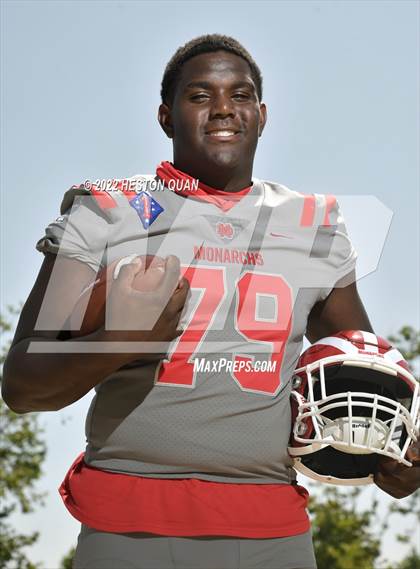 Thumbnail 2 in Mater Dei (Preseason Football Photoshoot) photogallery.