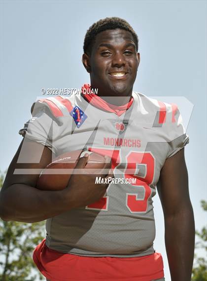 Thumbnail 3 in Mater Dei (Preseason Football Photoshoot) photogallery.