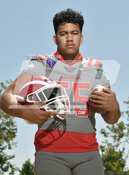 Thumbnail 2 in Mater Dei (Preseason Football Photoshoot) photogallery.