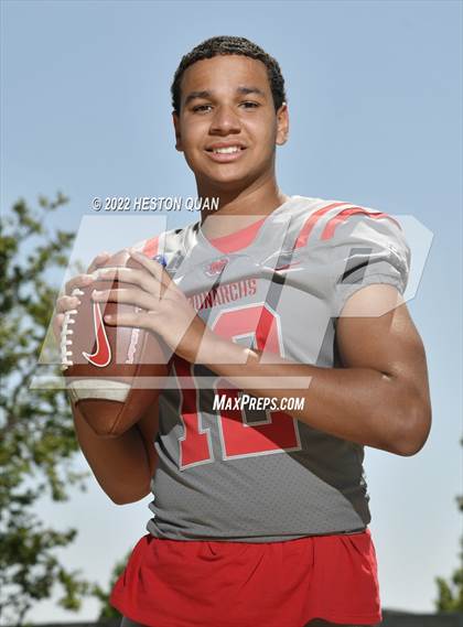 Thumbnail 3 in Mater Dei (Preseason Football Photoshoot) photogallery.