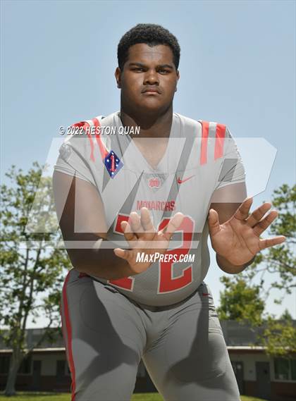 Thumbnail 1 in Mater Dei (Preseason Football Photoshoot) photogallery.