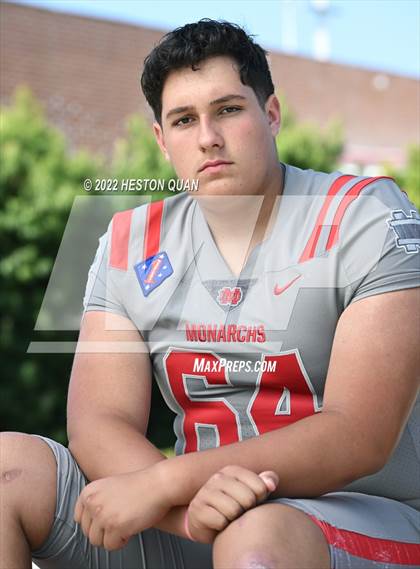 Thumbnail 2 in Mater Dei (Preseason Football Photoshoot) photogallery.