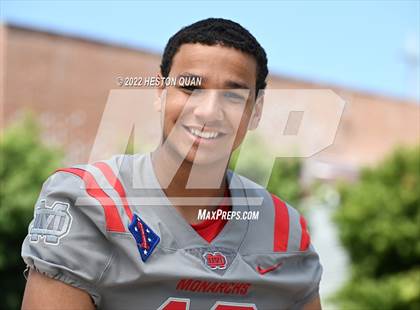 Thumbnail 2 in Mater Dei (Preseason Football Photoshoot) photogallery.