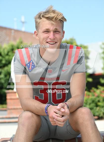 Thumbnail 2 in Mater Dei (Preseason Football Photoshoot) photogallery.