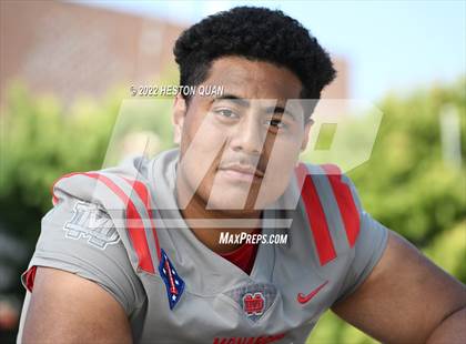 Thumbnail 1 in Mater Dei (Preseason Football Photoshoot) photogallery.