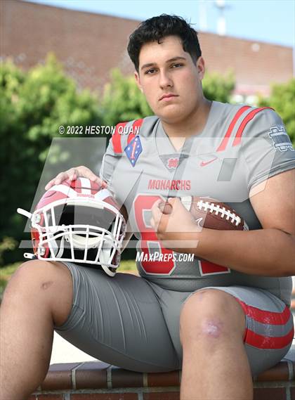 Thumbnail 3 in Mater Dei (Preseason Football Photoshoot) photogallery.