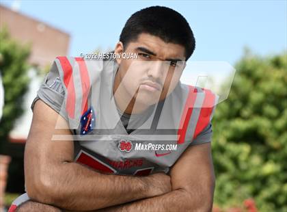 Thumbnail 2 in Mater Dei (Preseason Football Photoshoot) photogallery.