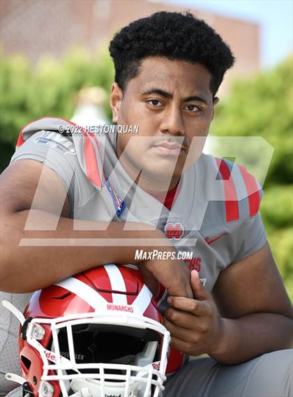 Thumbnail 1 in Mater Dei (Preseason Football Photoshoot) photogallery.