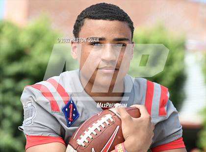 Thumbnail 2 in Mater Dei (Preseason Football Photoshoot) photogallery.