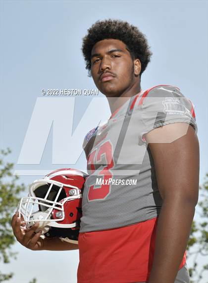Thumbnail 3 in Mater Dei (Preseason Football Photoshoot) photogallery.
