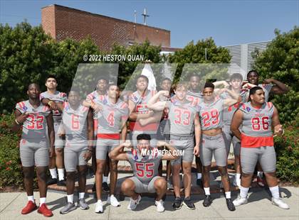 Thumbnail 1 in Mater Dei (Preseason Football Photoshoot) photogallery.