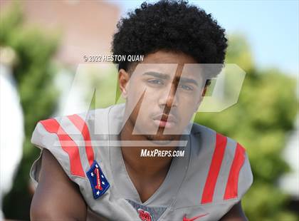 Thumbnail 2 in Mater Dei (Preseason Football Photoshoot) photogallery.
