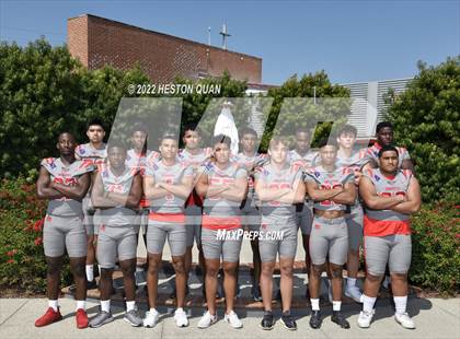 Thumbnail 3 in Mater Dei (Preseason Football Photoshoot) photogallery.