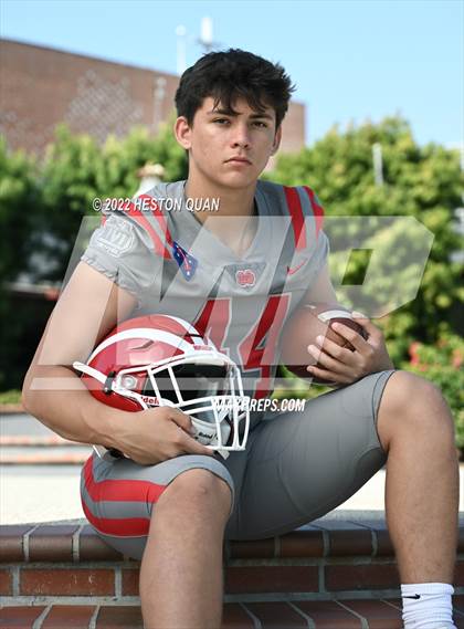 Thumbnail 2 in Mater Dei (Preseason Football Photoshoot) photogallery.