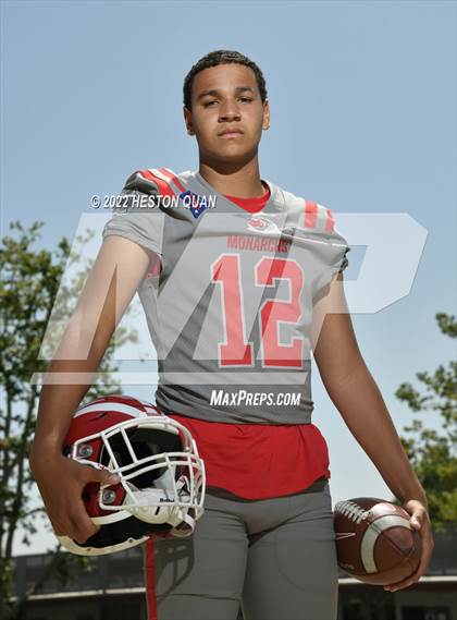 Thumbnail 2 in Mater Dei (Preseason Football Photoshoot) photogallery.